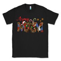 Black Christmas Army Mom Classic Tee - NancyCooperArtShop