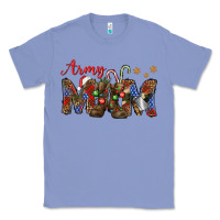 Colony Blue Christmas Army Mom Classic Tee - NancyCooperArtShop