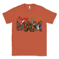 Copper Christmas Army Mom Classic Tee - NancyCooperArtShop