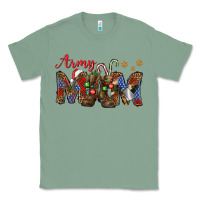 Sage Christmas Army Mom Classic Tee - NancyCooperArtShop