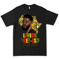 Black juneteenth living freeish since 1865 Premium Tee - HRA Design Shop