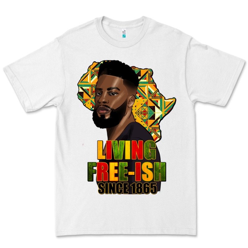 Juneteenth Living Freeish Since 1865 Premium Tee by HRA Design Shop | Teevron