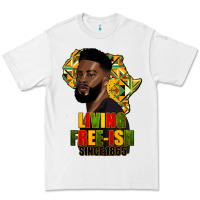 White juneteenth living freeish since 1865 Premium Tee - HRA Design Shop