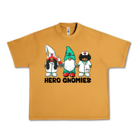 Peanut Butter hero gnomies african american nurse gnomies medical gnomies Urban Heavy Tee - BarkalooDesign