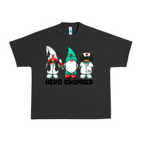 Pigment Black hero gnomies african american nurse gnomies medical gnomies Urban Heavy Tee - BarkalooDesign