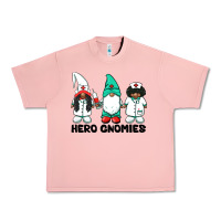 Salmon hero gnomies african american nurse gnomies medical gnomies Urban Heavy Tee - BarkalooDesign