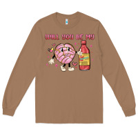 Toasted Coconut will you be my Long Sleeve Tee - MaliasSmallBusiness