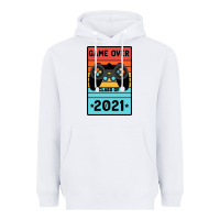 White Game Over Class Of 2021 Heavyweight Hoodie - Bettercallsaul