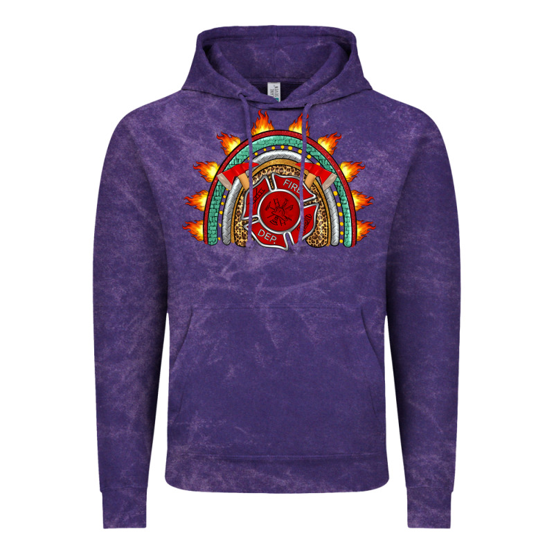 Firefighter Rainbow Vintage Hoodie by Artiststas | Teevron