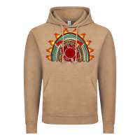 Vintage Coffee firefighter rainbow Vintage Hoodie - Artiststas
