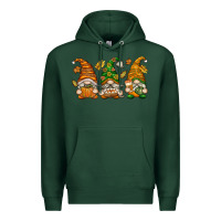 Sports Green Fall Gnomes Premium Hoodie - texasbilliewilder