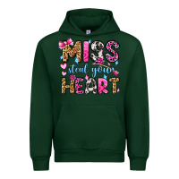 Forest Green miss steal your heart olivia Urban Hoodie - OliviaCreatesArt