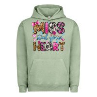 Pigment Oil Green miss steal your heart olivia Urban Hoodie - OliviaCreatesArt