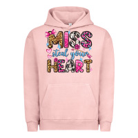 Pigment Salmon miss steal your heart olivia Urban Hoodie - OliviaCreatesArt