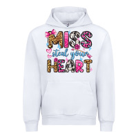 White miss steal your heart olivia Urban Hoodie - OliviaCreatesArt