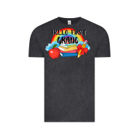Vintage Black back to school hello first grade 3200x2400 Vintage Tee - AdoDesignShop