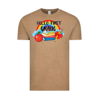 Vintage Coffee back to school hello first grade 3200x2400 Vintage Tee - AdoDesignShop