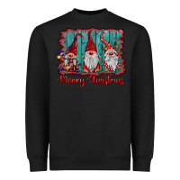 Black merry christmas gnomes Heavyweight Sweatshirt - BarkalooDesign