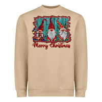 Mushroom merry christmas gnomes Heavyweight Sweatshirt - BarkalooDesign