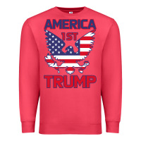 Cardinal Trump America First Eagle Premium Sweatshirt - Bettercallsaul