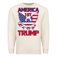 Sandshell Trump America First Eagle Premium Sweatshirt - Bettercallsaul