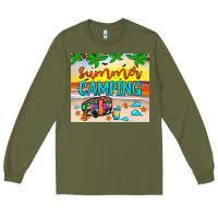 Summer Camping Long Sleeve Tee | Teevron