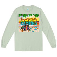 Matcha summer camping Long Sleeve Tee - JahusDesignShop