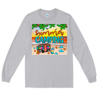 Moon Dust summer camping Long Sleeve Tee - JahusDesignShop