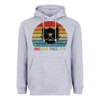 Heather Grey Awesome Since 1974 Heavyweight Hoodie - Bettercallsaul