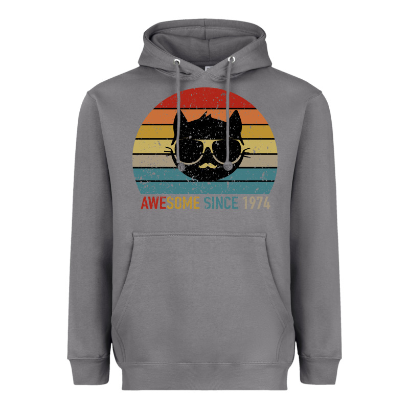 Awesome Since 1974 Heavyweight Hoodie by Bettercallsaul | Teevron