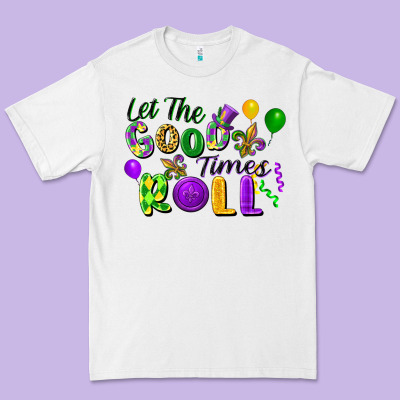 Let The Good Times Roll Premium Tee Designed By Fadigitalartstudio
