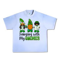 Grape Ice hanging with my gnomies african american nurse gnomies Urban Heavy Tee - BarkalooDesign