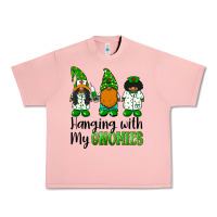 Salmon hanging with my gnomies african american nurse gnomies Urban Heavy Tee - BarkalooDesign