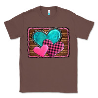 Chestnut valentine's day hearts turquoise heart Classic Tee - AdoDesignShop