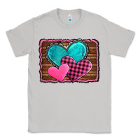 Moon Dust valentine's day hearts turquoise heart Classic Tee - AdoDesignShop