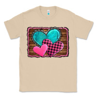 Mushroom valentine's day hearts turquoise heart Classic Tee - AdoDesignShop