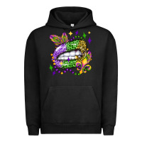 Pigment Black mardi gras lip olivia Urban Hoodie - OliviaCreatesArt