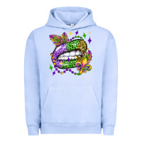 Pigment Grape Ice mardi gras lip olivia Urban Hoodie - OliviaCreatesArt