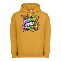 Pigment Peanut Butter mardi gras lip olivia Urban Hoodie - OliviaCreatesArt