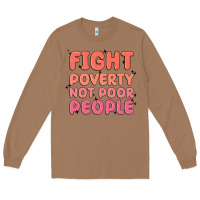 Toasted Coconut fight poverty not poor people Long Sleeve Tee - MaliasSmallBusiness