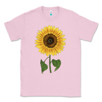 Bubblegum Pink giganteus sunflower Classic Tee - LillyAllenDesigns