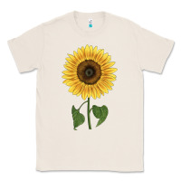 Natural giganteus sunflower Classic Tee - LillyAllenDesigns
