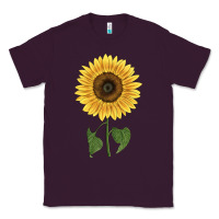 Plum giganteus sunflower Classic Tee - LillyAllenDesigns