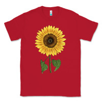 Red giganteus sunflower Classic Tee - LillyAllenDesigns