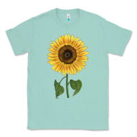 Seafoam giganteus sunflower Classic Tee - LillyAllenDesigns