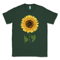 Sports Green giganteus sunflower Classic Tee - LillyAllenDesigns