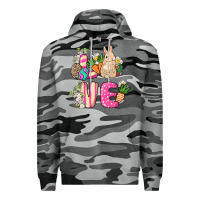 Slate Camo Love Easter Premium Hoodie - NancyCooperArtShop