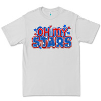 Dove Grey Oh my stars 4th of july Premium Tee - CowGirlArtShop