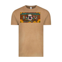 Vintage Camel western heifer mom with sunflowers and turquoise license plate Vintage Tee - Artiststas