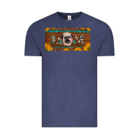 Vintage Denim western heifer mom with sunflowers and turquoise license plate Vintage Tee - Artiststas